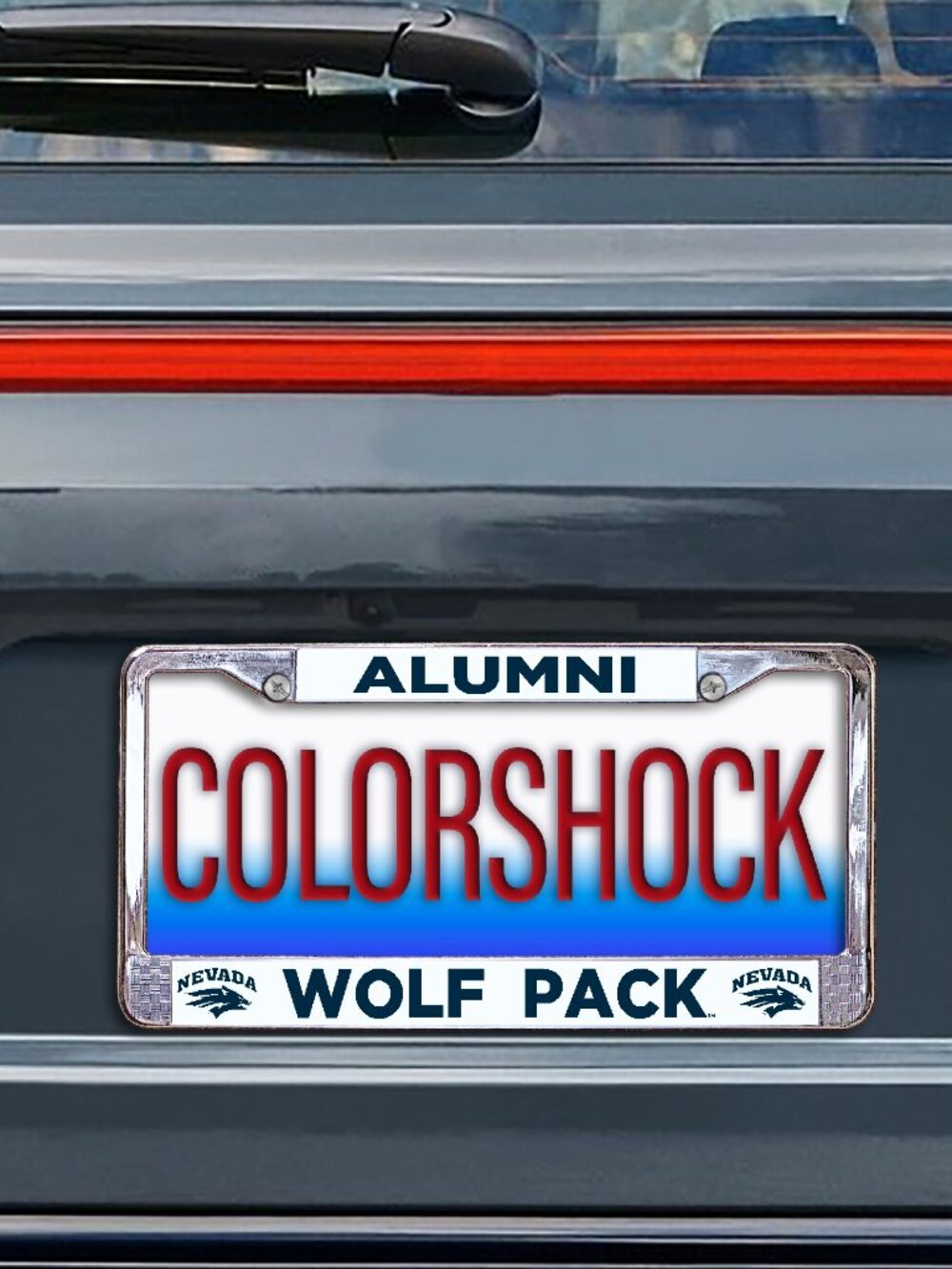 University of Reno, Nevada Alumni Metal Tag Frame